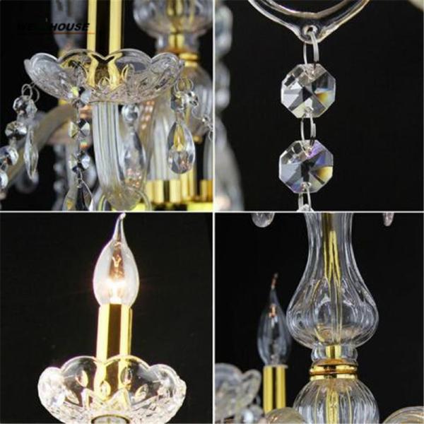 Crystal chandelier contemporary design Stairs Chandelier (WH-CY-10)