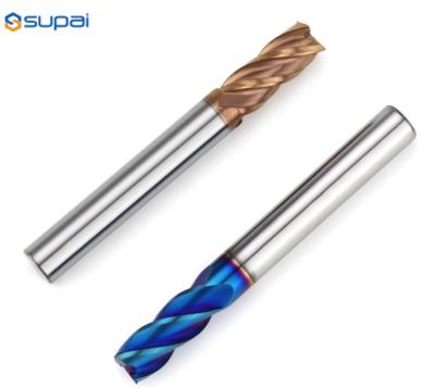 Dia 0,5-20mm Solid Carbide End Mill / End Mill Ferramenta Para Trabalho de Madeira Metal