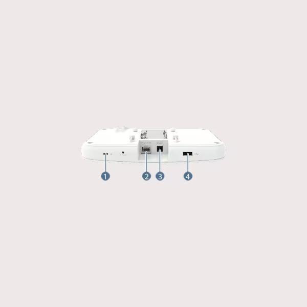 Wi-Fi 6 Indoor Panel AP AirEngine 5762-16W Moldes privados para redes em empresas