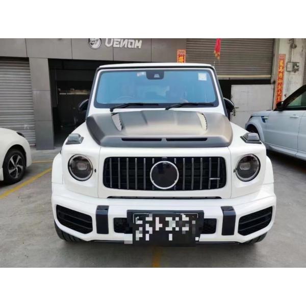 For Benz G-class W464 W463 G500 G550 G63 G350 Carbon Fiber Machine Cover W464 W463 Upgrade Topcar Style Cover
