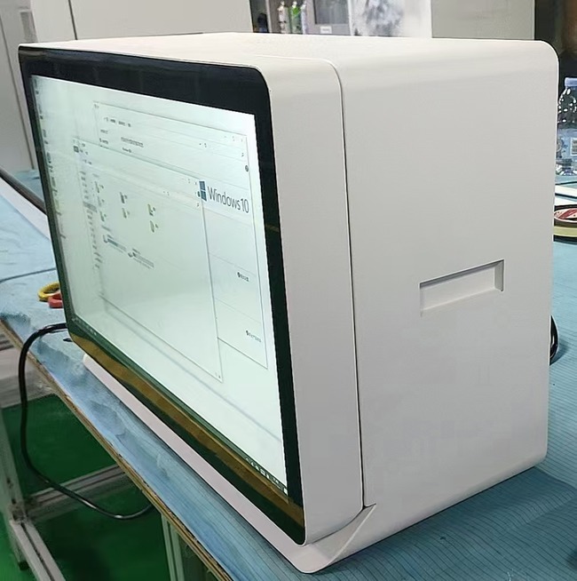 18.5 Inch Interactive Transparent Display Cabinet Creating Immersive Product Experiences