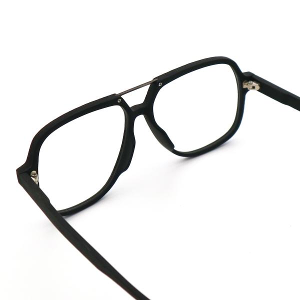 Handmade Retro Imitation Wood Acetate Optical Glasses Frame For Men And Women