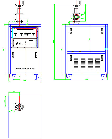 Высоковакуумный насос химическое общее лабораторное оборудование для молекулярной дистилляции