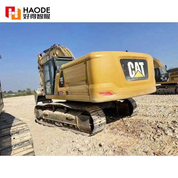 7550 мм Капацитет 35 тонн Cat 336 GC Использованный экскаватор с верхним гидравлическим цилиндром