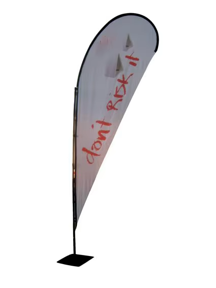 Customizable Durable FRP Fiberglass Pultruded Tube Flagpole Banner Flag Display Outdoor Construction