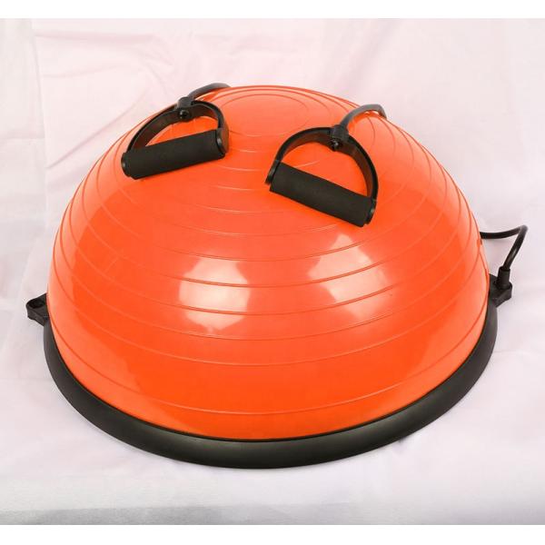 Exercise Workout Gym Half Balance Ball Fitness Strength With Resistance Bands