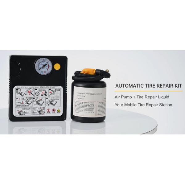 All Models Electric Tire Repair Kit Efficient Vehicle Wheel Maintenance with Air Pump and Sealant Set