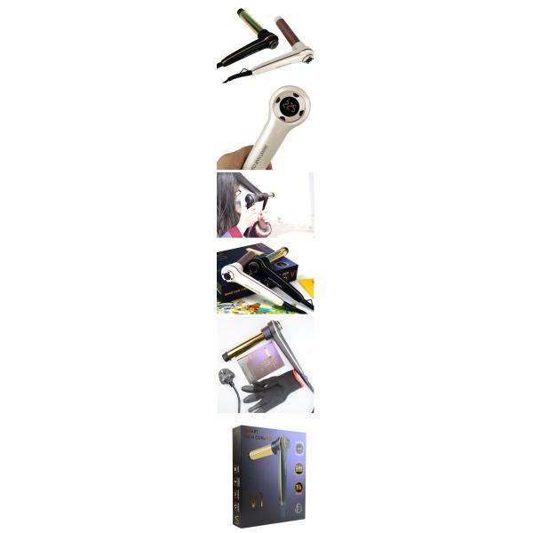 PTC Ceramic Styling Tools Professional intellingent Hair Curling Iron Electric Timer-setting Hair Curler Roller Curling