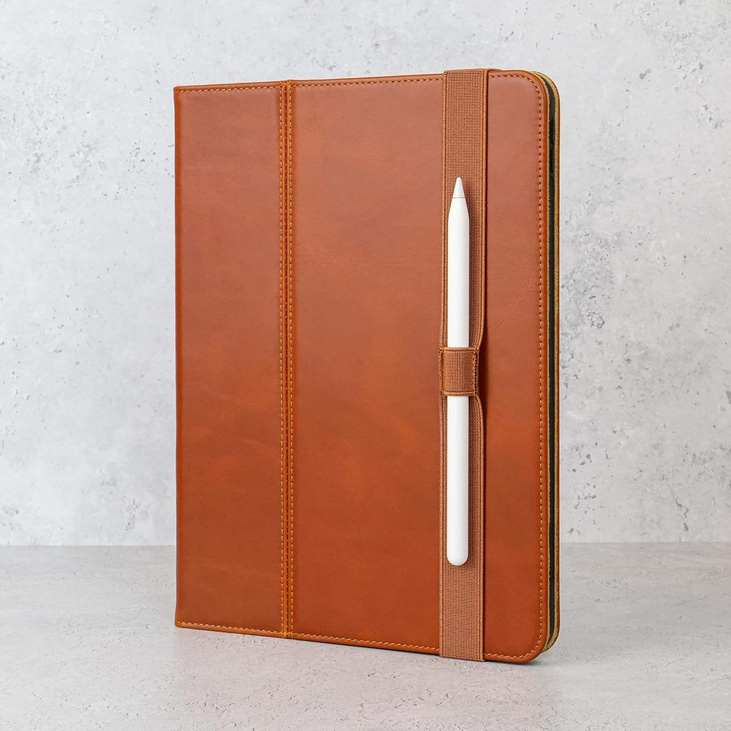 OEM ODM Leather Tablet case for IPad Air Pro 13 11 10.9 Inch Multi-Angle Holder Business Cover Shockproof Custom Logo Material