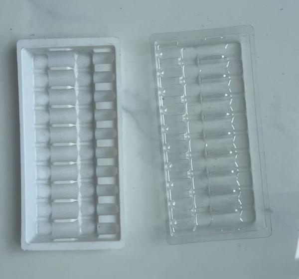 5ml 10-Ampoule Bottle With Water Light Injection Vaccine Waist Support Plastic Outer Packaging 5ml Medical Blister Box