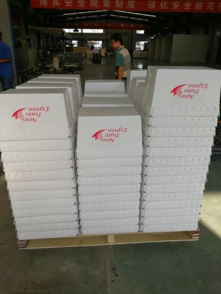 Coroplast 3mm USPS que enviam bens de pouco peso dos totalizadores plásticos
