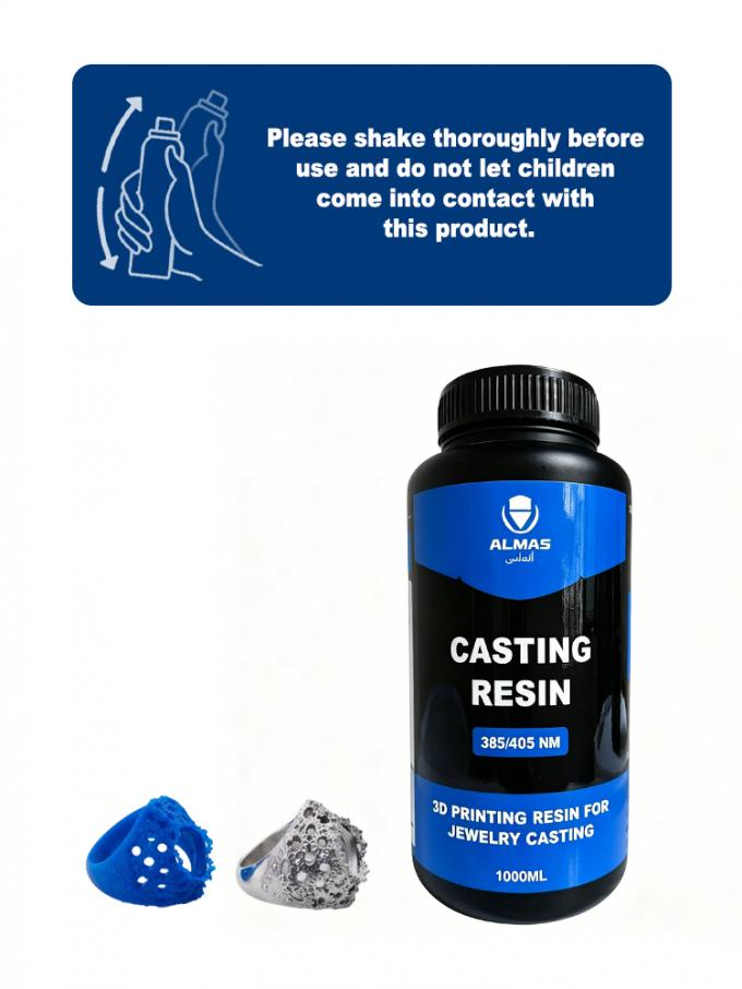 High-Precision High-Grade Casting Resin for Custom Mold Solutions in Jewelry Production