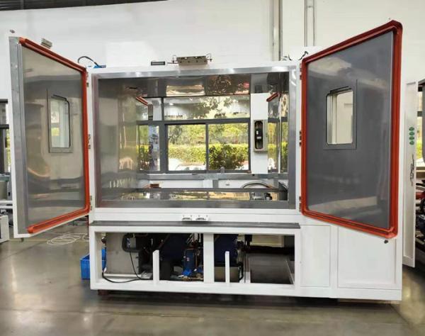 High And Low Temperature Test Chamber Two Sides Door Open For Oil Electronic Pump