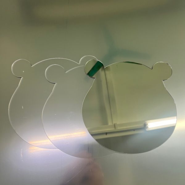 Premium Acrylic Laser Cut Animal Art Mirror manufacturer acrylic mirror