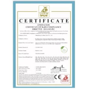 Qingdao Teste Metal Products Co., Ltd. Certifications