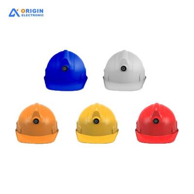 Hard Smart Casque de sécurité Construction Mining sans fil GPS Tracker Facile à installer