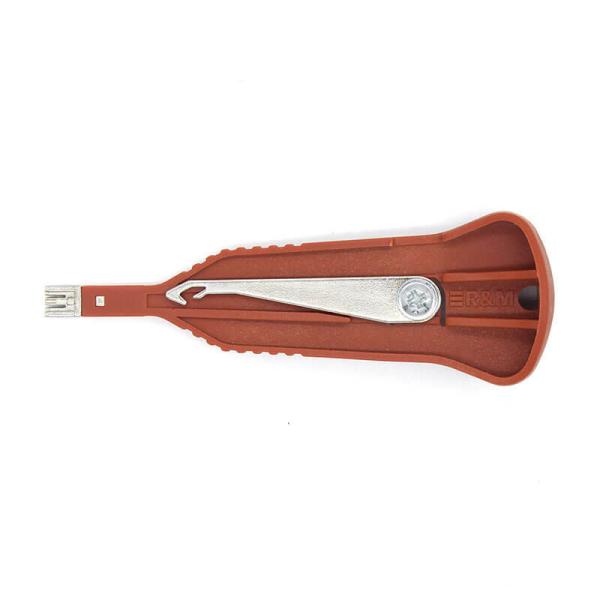 Herramienta de inserción industrial de R&M rojo para alambre de 0,8 mm de despliegue FTTN