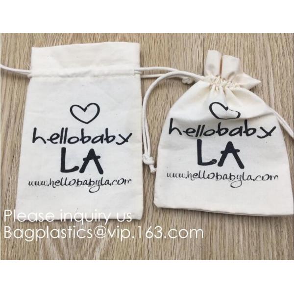 Drawstring Bags Reusable Muslin Cloth Gift Candy Favor Bag Jewelry Pouches for Wedding DIY Craft Soaps Herbs Tea Spice B