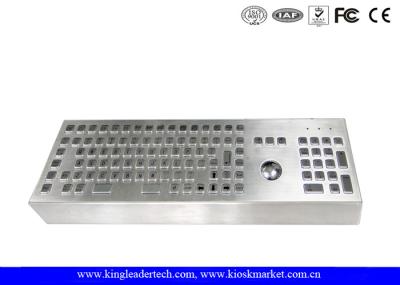 Teclado industrial da máquina com compatibilidade eletrónica IP68 USB Desktop do Trackball