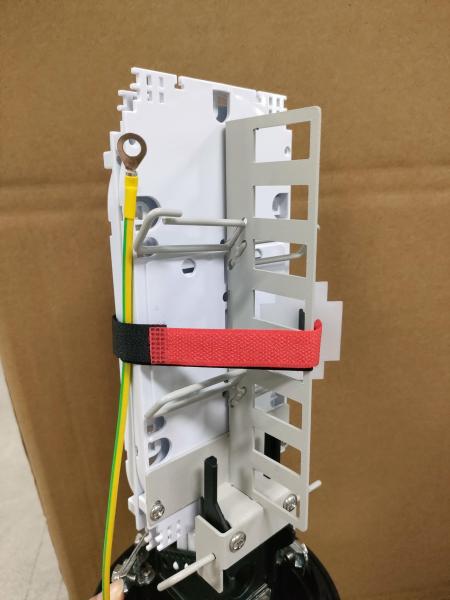 FOSC400 A8 Coupole de fermeture par splice en fibre optique de type 48 cœurs 96 cœurs avec 24 adaptateur SC