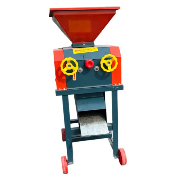 Animal Feed Corn Grits Making Machine 800kg/h Poultry Feed Maize Crusher Machine