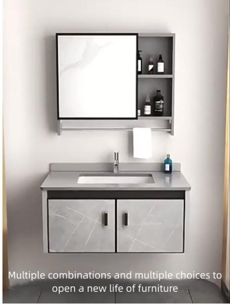 OEM Bathroom Mirror Storage Cabinet Fire Resistance