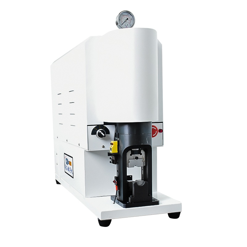Oil Pressure Control 30 Tons Automatic Wire Terminal Crimping Machine Noiseless Cable Stripping And Crimping Machine