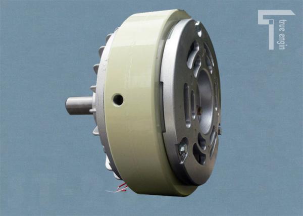 Single Shaft Magnetic Powder Brake Rated Torque 200NM Speed 1000rpm/s For Face Mask Machine