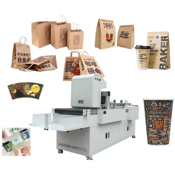 Automation Single Pass Inject Printer for Carton Box Cardboard Paper Bag Cup