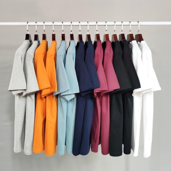 Loose Fit 300g Seamless Blank T Shirts Heavy Casual Style
