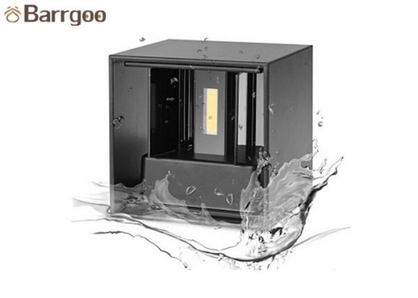 Modern 10x10x10cm Mini Cube Outdoor LED Wall Light Beam Angle Adjustable