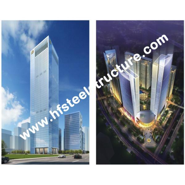 Q235 industriel préfabriqué fait sur commande, bâtiment en acier à plusiers