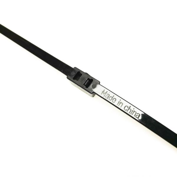 Durable Self Locking Nylon Cable Tie 690mm Length For Security And Police Use