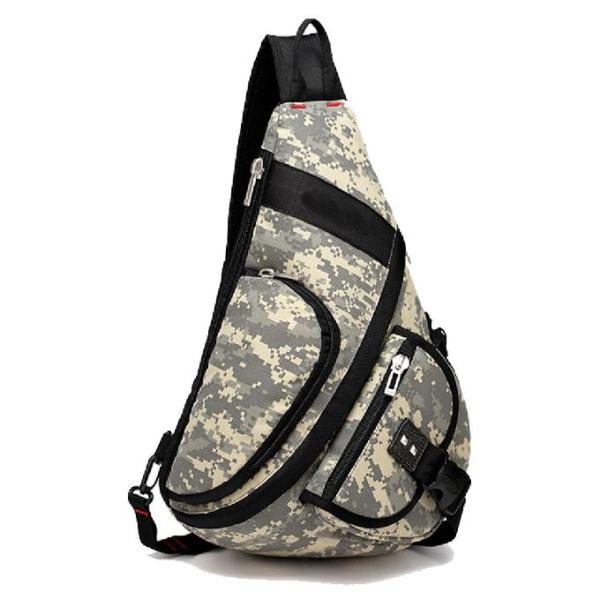 Logo personnalisé Sports de plein air Camping Messager Coffret à poitrine à épaule unique Sac crossbody