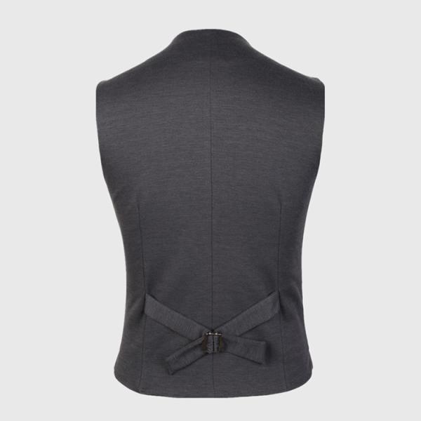 100% Polyester Men's Fashion Vest match the Suits