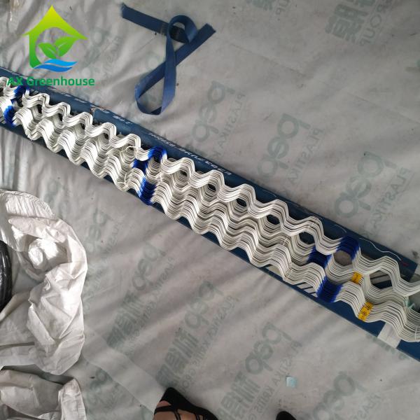 OEM Steel Wire Dip Plastic Film Lock Channel Greenhouse Accessories