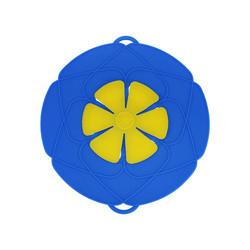 O dobro de Pan Lid Cover Reusable With do silicone do produto comestível pendura cozinhando