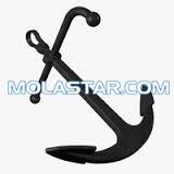 Galvanized Black Painted Stock Anchors Admirality Anchor Stock Anchor  Easy Handling Steel Anchor For Marine
