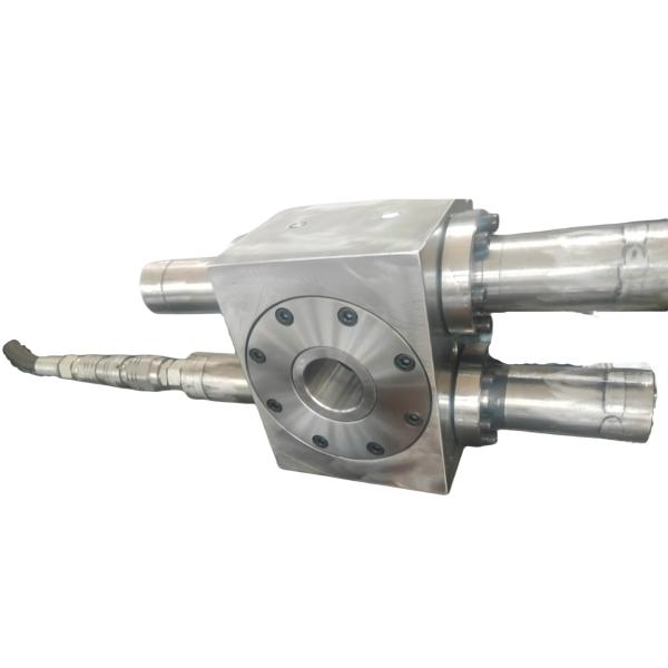 Cilindro oscilante hidráulico de doble efecto de acero inoxidable de 40-130 grados