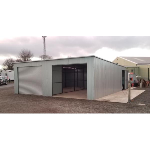 Prefabricated Warehouse Workshop Steel Hangar Shed Construction Industrial Metal Materials Steel Structure Building