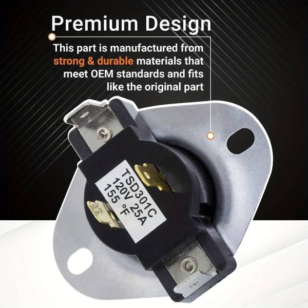 Reemplaza AP6009043 PS11742185 TJ90SET185-3 Cable 1/4