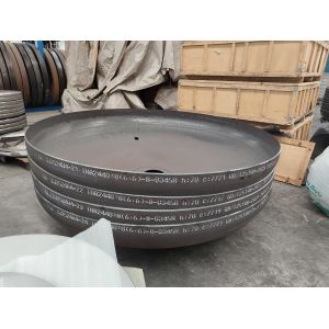 Carbon Steel Q345R Torispherical Head 2440mm Dia 8mm Thick High Pressure Vessel