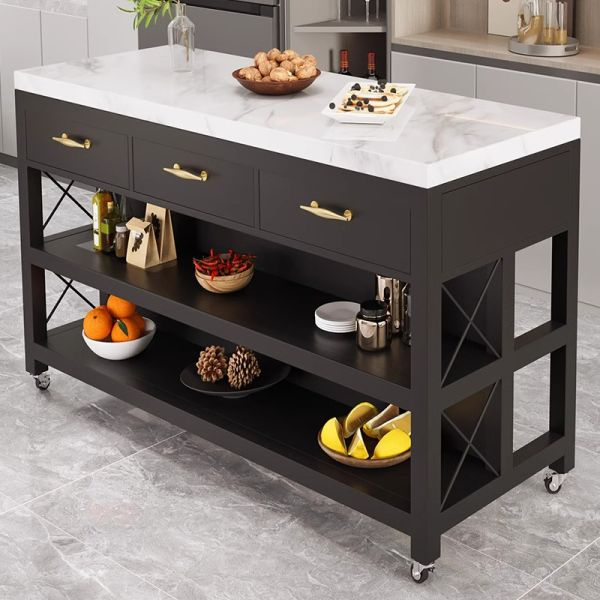 Wholesale Kitchen Restaurant Dining Side Table Storage Cabinet Backup Dining Table