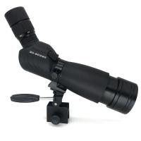 Alcance astronómico negro de la lente 20-60x60 del ED con el soporte del trípode y de la ventana