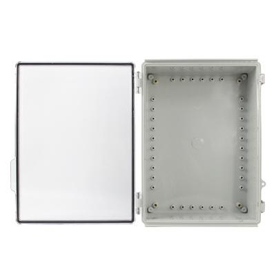 380x280x130mm / 14.96x11.02x5.11 Watertight Clear Plastic Enclosure Boxes with Latch Lock