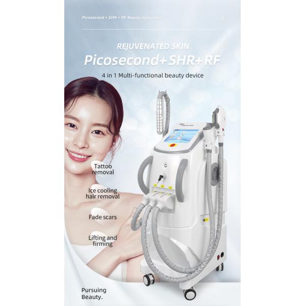 Многофункциональный выбирает лазер 3 Nd Yag IPL Rf в 1 машине удаления татуировки удаления волос