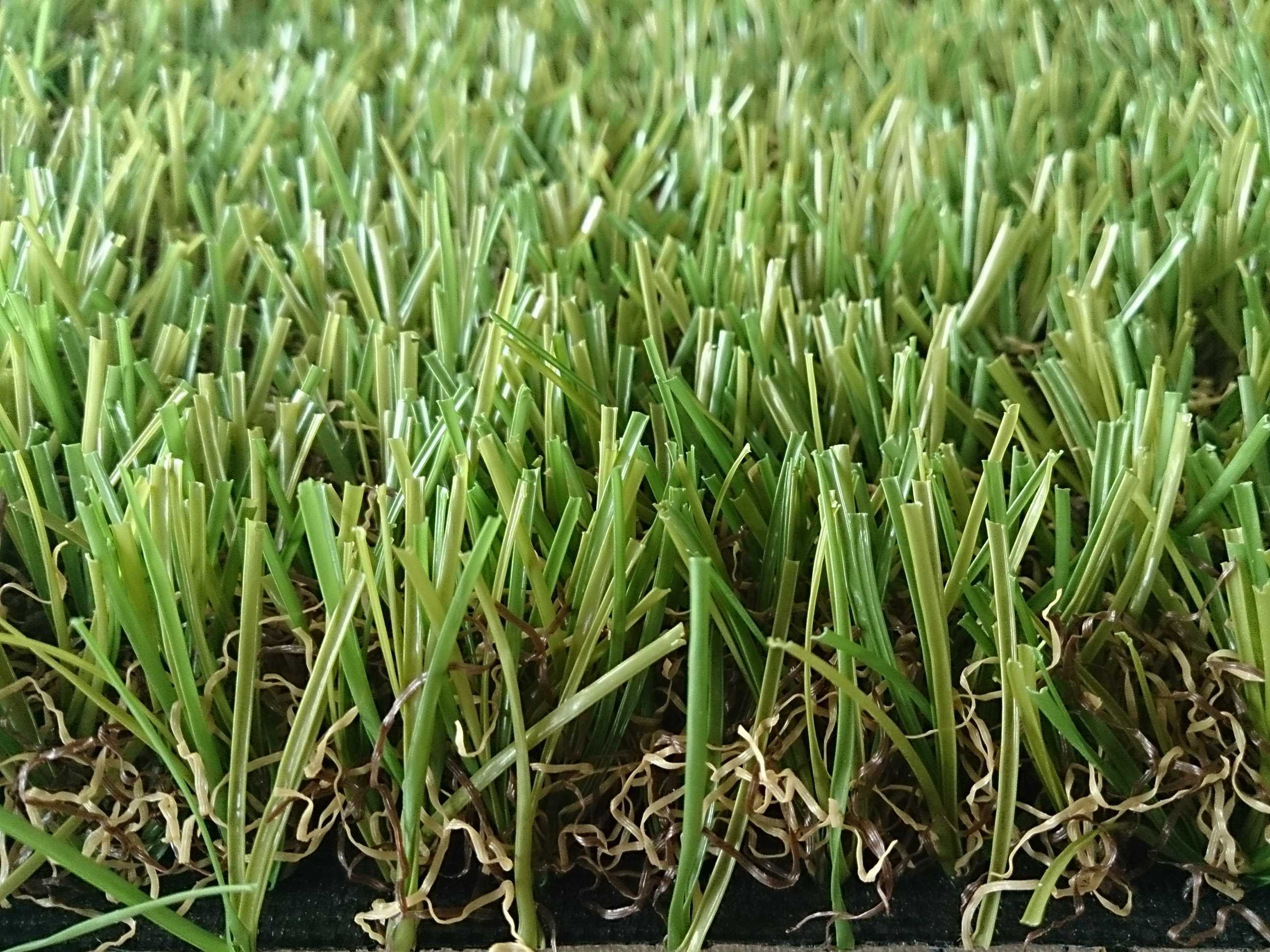 Customized Landscaping Artificial Grass , Outdoor Synthetic Turf 3/8 inch gauge