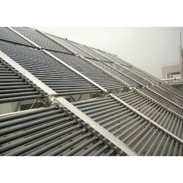 Ground Mounted Vacuum Tube Solar Collector Anti Corrosive Outer Tank