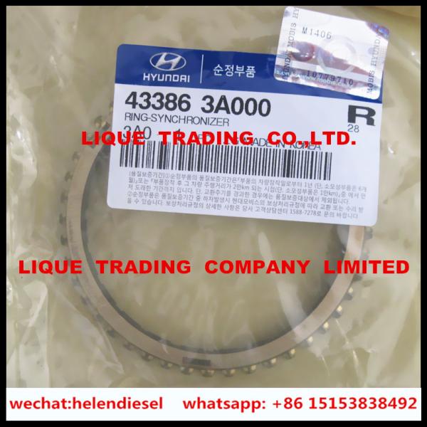 Genuine HYUNDAI ring-synchronizer 43386 3A000 , 43386-3A000 , 433863A000 , original and new HYUNDAI/KIA