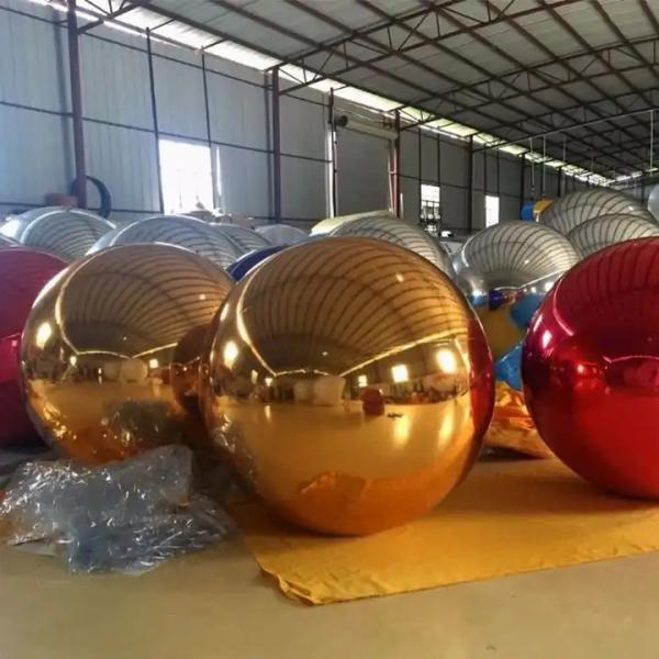 Домашнее украшение 100 см Лазерное серебро ПВХ мяч вешающий материал Прозрачные рождественские дискотеки зеркальные шары